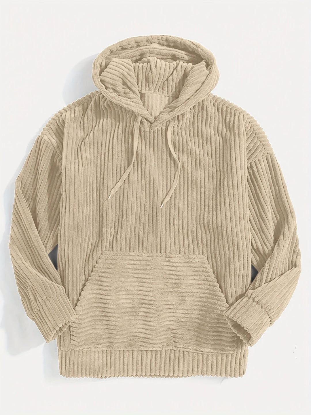 Urban Cord Hoodie - Sweater with hood made of corduroy