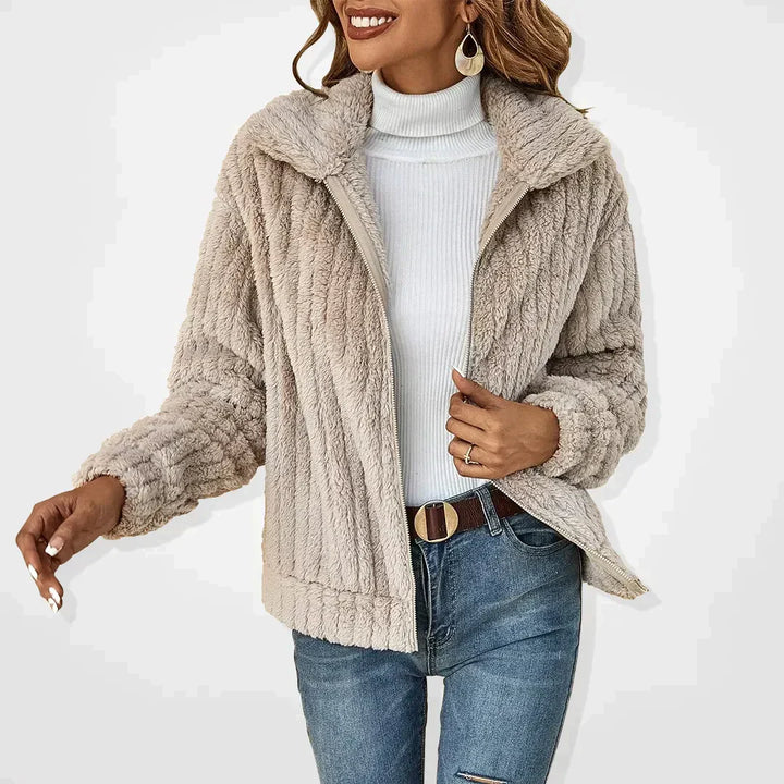 ZOEY - CASUAL PLUSH CARDIGAN