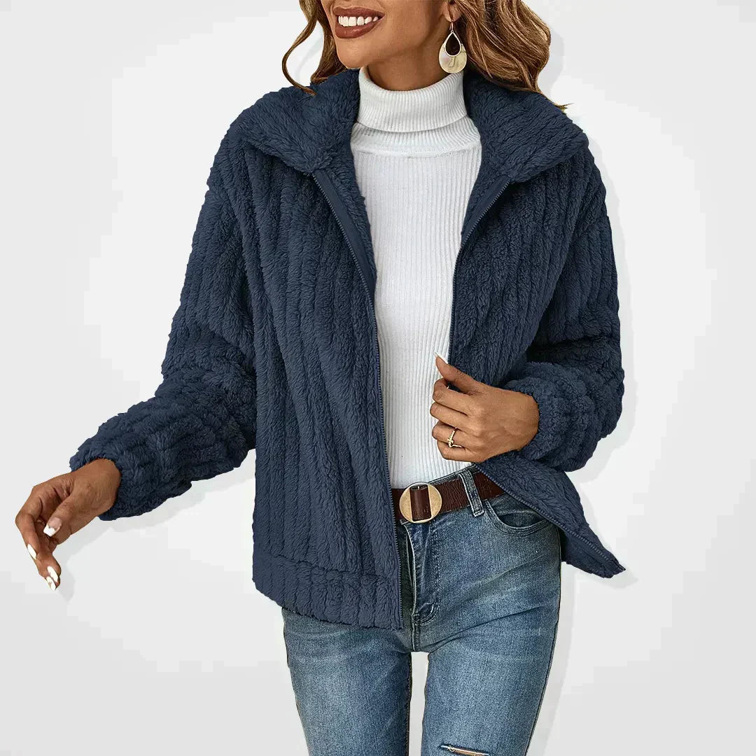 ZOEY - CASUAL PLUSH CARDIGAN