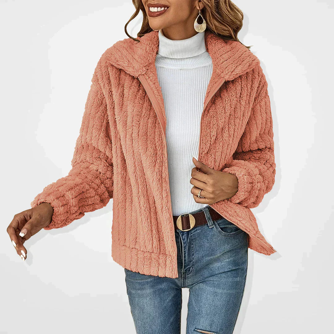 ZOEY - CASUAL PLUSH CARDIGAN