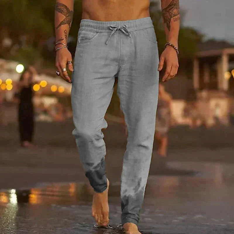 Caesar | Linen trousers