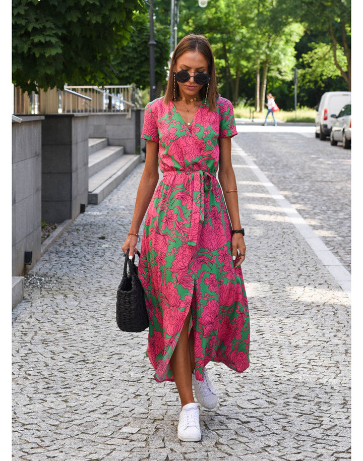 NADIA | ELEGANT DRESS WITH PRINT